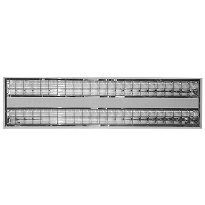 PLAFONNIER GRILLE 2*20 W 3500lm,L1200 x W300 x H55 mm 1050203237