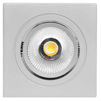 SPOT LED CARRE ENCASTRE  3W 4500 K  AC 85-265V CE 230ML 1050203317