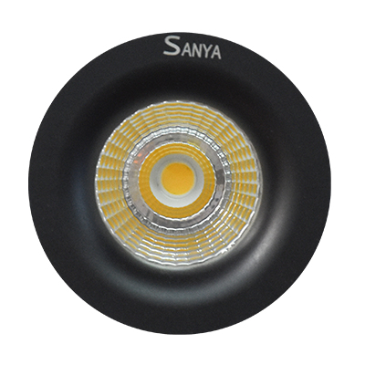 SPOT LED ROND ENCASTRE 7W 6000K ,85*60mm  RT0063-BK