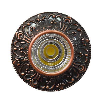 SPOT LED ROND ENCASTRE 5w,100*60mm  RD468 RBN 6500K