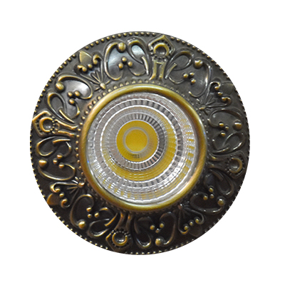 SPOT LED ROND ENCASTRE 5W 65000K ,100*60mm  RD468 BN