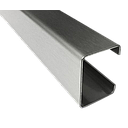 PROFILE MURAL DLAE 1500 250CM ANOD ARGENT