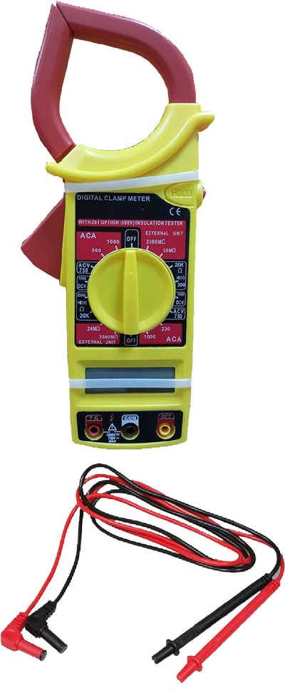 PINCE MULTIMETRE EN 61010-1:2001 230 x 95 x 37 mm 6 FONCTION  2010806012