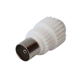 Prise TV male blanc Ø9.52 mm 2100104010