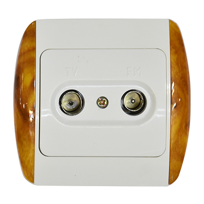 PRISE TV Bois KG815TM MZ8825 AVEC BOITIER (DSTK -40%)