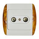 PRISE TV Bois KG815TM MZ8825 AVEC BOITIER (DSTK -40%)