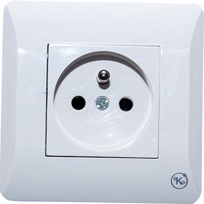 PRISE ENCASTREE EKO 2P+T 16A 230V IP20 1050300407