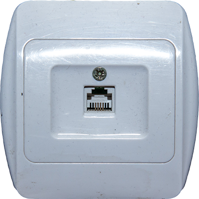 PRISE TELEPHONE ENCASTREE ESO-04 IP20 RJ11 1050300507