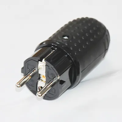 Prise male etanche 2P+T 230V/16A IP44 2100104031