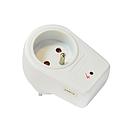 ADAPTEUR PRISE AVEC PROTECTION SURTENSION 2P+T.230V/16A 3500W CE 2100101085