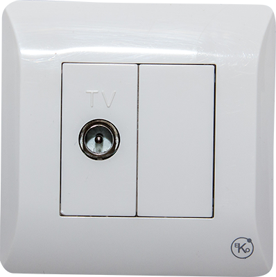 Prise TV IP20 SSO-02 1050300121