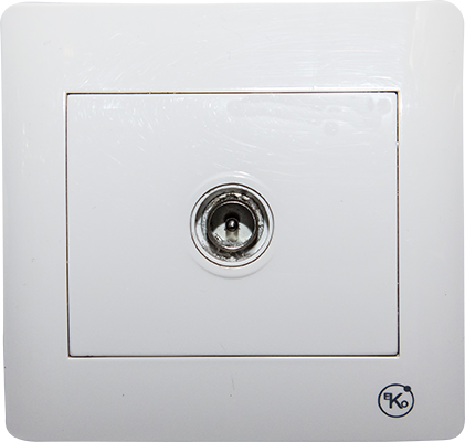 PRISE TV ENCASTREE male RSC-07 IP20 1050300708