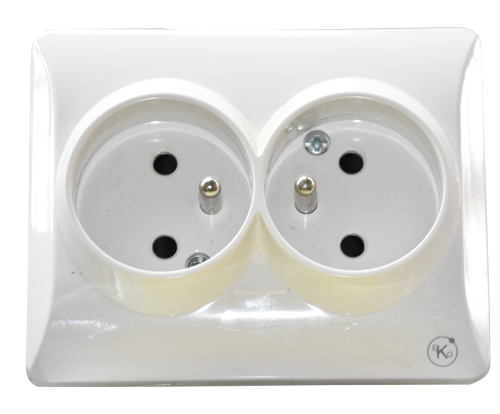 PRISE ENCASTREE EKO SSO-06 2P+T 16A 230V IP20 1050300423 (DSTK) (-40%)