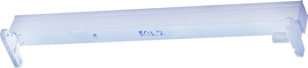 REGLETTE DOUBLE AVEC STARTER 0.60 M T8 2X18W 1050108012 CE