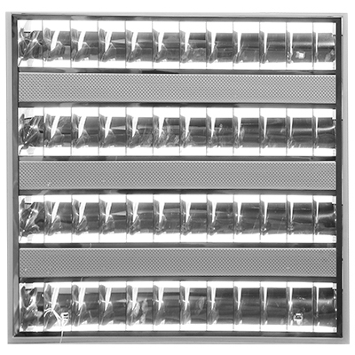 REGLETTE A GRILLE T8 LED 60x60 cm sans lampe 1050108019