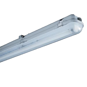 REGLETTE ETANCHE LED IP65 T8 1 x 18 W 1.20M sans lampe 1050108072=1050108071