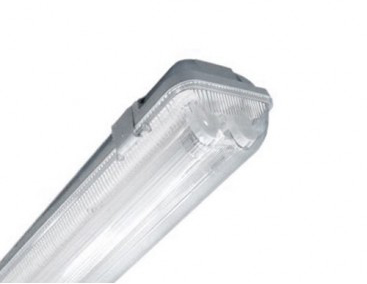 REGLETTE ETANCHE LED IP65 T8 2 x 18 W 1.20M sans lampe 1050108086