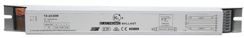 BALLASTRE T8 2 x 36 W 1050209006