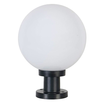 LANTERNE EXT GLOBE BLANCHE E27*1 Ref: KJ001/1S-Ø200MM*95*C150 YW.3915.1.200/WH