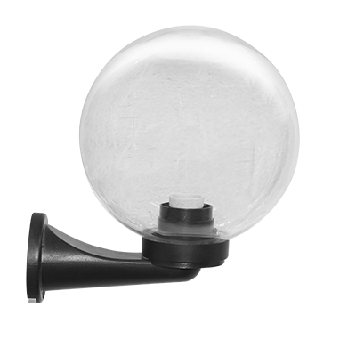 LANTERNE EXT GLOBE (L) TRANS E27*1 Ref: KJ001/1W-Ø250MM*95