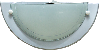 APPLIQUE E27*1 FX6026/HALF-White