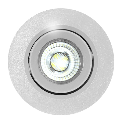 SPOT LED ORIENTABLE A ENCASTRER  RONDE   IP44  85-265 V, 3 W, 4500 K 1050203549
