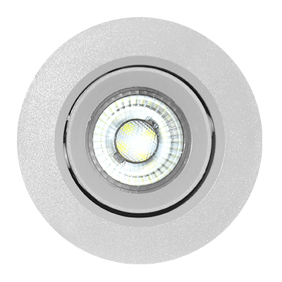 SPOT LED ORIENTABLE A ENCASTRER  RONDE IP 20 AC 85-265 V, 7 W, 4500 K 1050203561
