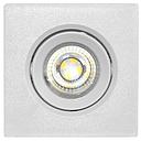 SPOT LED ORIENTABLE A ENCASTRER CARRE IP 44  AC 85-265 V, 5 W, 6000 K 1050203568