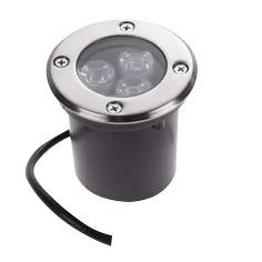 SPOT ENCASTRE AU SOL LED CE  3 W  6000K  IP 671050203620