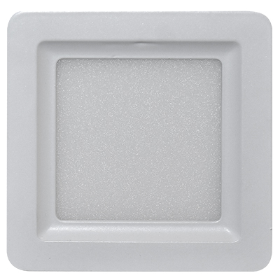 SPOT LED CARRE ENCASTRE  CE  6 W, 280 lm, 4500 K 1050203358