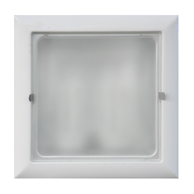 SPOT ENCASTRE CARRE 2X15W CORDELLA BLANC G94642A05 (DSTK) (-40%)