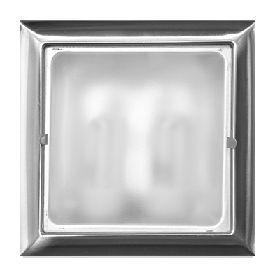 SPOT ENCASTRE CARRE 2X15W CORDELLA CHROME G94642A13 (DSTK) (-40%)