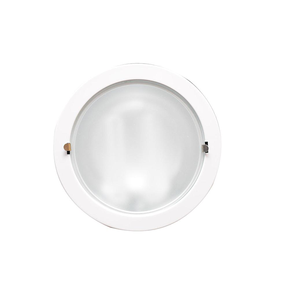 SPOT ENCASTRE ROND 2X15W TIBERIUS BLANC G94645A05 (DSTK) (-40%)