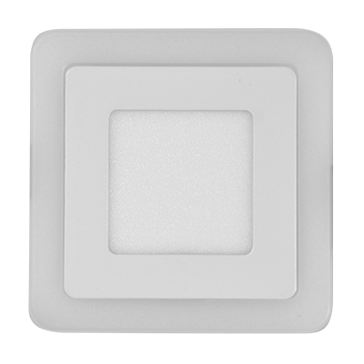 SPOT  LED CARRE ENCAST  3W 6500K- 150lm 20000h  blanche +rose  AC85-265V  1050203468
