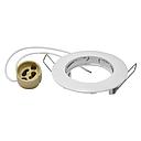 SPOT ENCASTRE ROND ∅80 ALUMINIUM BLANC 1050203802 avec DOUILLE GU10 1050203808