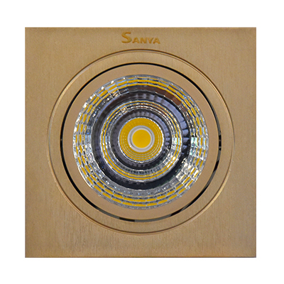 SPOT ENCASTRE KJC00407100G-6000K-8W GOLD CHAMPAGNE