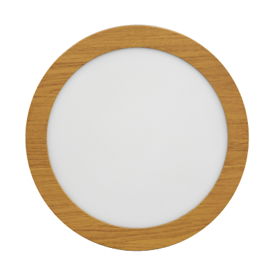 SPOT LED ROND ENCASTRE 18W 6500K WOOD  RF012 OW RD008 OW