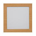 SPOT LED CARRE ENCASTRE 225*225*21mm 18W 6500K WOOD  RF011 OW RD009 OW