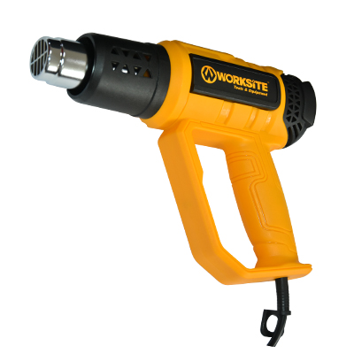 PISTOLET THERMIQUE 1800W 220-240v  50-60HZ 410-550°C CE  WORKSITE HTG185