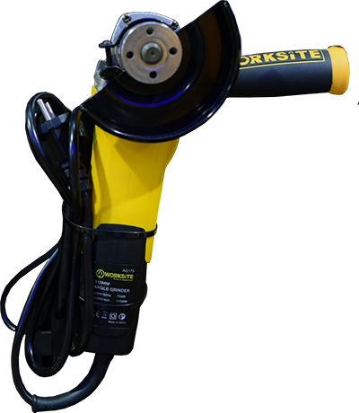 MEULEUSE D ANGLE ELECT  750W 230V/50HZ 115MM 11000/MIN AG175 WORKSITE