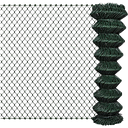 GRILLAGE DE CLOTURE ENROBE VERT MAILLE 50X50MM  D 3MM  2x25M 3080402002
