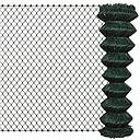 Grillage de cloture enrobe vert maille 50X50MM D 3MM1.5x15 m 3080402014