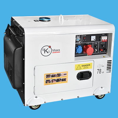 GROUPE DIESEL SIL EKOMAXX DG-5000TM3 6500T3 4,5KVA  3 PHASES  2010302121 (CHN)