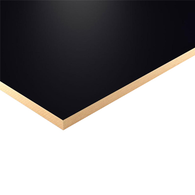 PLAQUE MDF  DOUBLE FACE  1220 x 2440 x 18 mm SY004 Black 1070600137