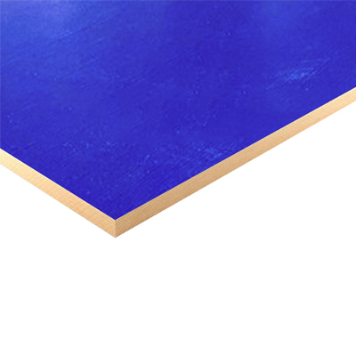 PLAQUE MELAMINE  DOUBLE FACE 1220 x 2440 x 18 mm SY026 blue 1070600131N*