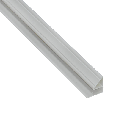 GORGE EN PVC 3950x30x30mm (OBML) BIG WHITE NO LINE