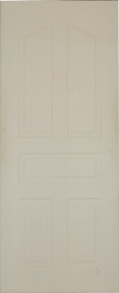 Porte MDF blanc sans batie MD01202 2000mmx80mm