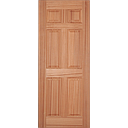 PORTE MDF MARRON FONCE. SANS BATIE 2X0,80M MD01222