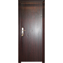 PORTE ISO METALLIQUE COMPLET 2050x820 mm INT MARRON GAUCHE  U986249