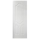 PORTE MDF BLANC 2010x800x40mm  3 PANNEL JHK- 003 12,7 KG